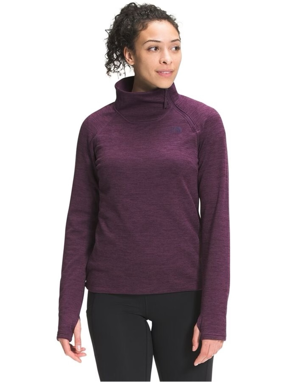 The North Face | Women's Purple Pullover Funnel Neck Top